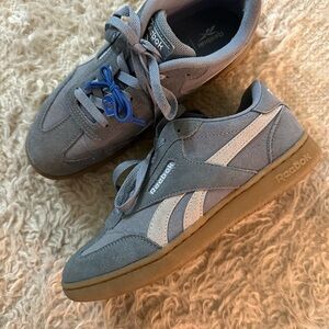 Reebok powder blue and White Sneakers